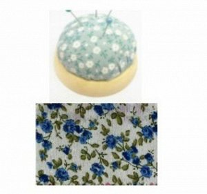 Игольница-подушечка Синие цветы