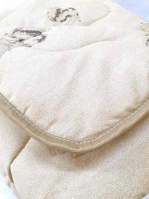Одеяло верблюжья шерсть (300гр/м) полиэстер