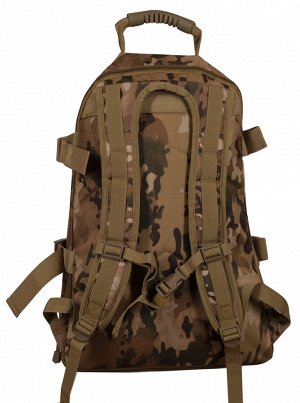 Штурмовой рюкзак спецназа 3-Day Expandable Backpack 08002B OCP (40 л) - Мягкая вентилируемая спинка выполнена в виде мягких анатомических валиков, что облегчает переноску большого веса и не дает спине