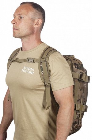 Тактический рюкзак разведчика 3-Day Expandable Backpack 08002B Multicam (40 л) - трехдневный рюкзак, пошитый по заказу ВС с полным функционалом, необходимым военному и выживальщику. Объем "разгоняется