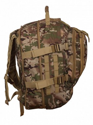 Штурмовой рюкзак спецназа 3-Day Expandable Backpack 08002B OCP (40 л) - Мягкая вентилируемая спинка выполнена в виде мягких анатомических валиков, что облегчает переноску большого веса и не дает спине