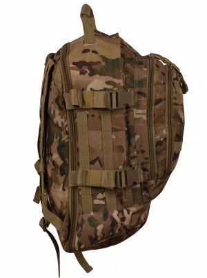 Тактический рюкзак разведчика 3-Day Expandable Backpack 08002B Multicam (40 л) - трехдневный рюкзак, пошитый по заказу ВС с полным функционалом, необходимым военному и выживальщику. Объем "разгоняется