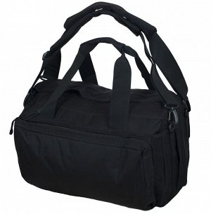Надежная черная сумка-баул Погранвойска - практичная и функциональная модель из высококачественной ткани черного цвета! №9