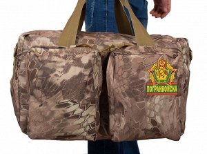 Армейская дорожная сумка Погранвойска - большое отделение и несколько маленьких позволяют вместить все необходимое, ЛУЧШАЯ цена только в Военпро!!!