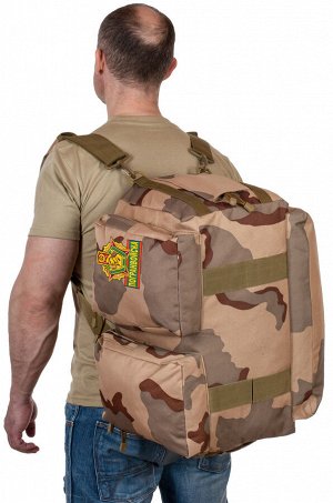Дорожная военная сумка с нашивкой Погранвойск - ВАМ понравится!! Практичная и вместительная, необходима каждому активному мужчине!!!