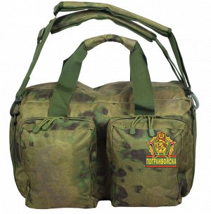 Заплечная камуфлированная сумка-баул Погранвойск - устойчивость к ультрафиолетовому излучению, стойкий к износу и истиранию материал!!! №13