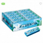 «Impulse», жевательная резинка со вкусом «Мята», без сахара, 14 г