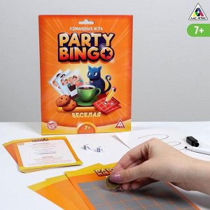 Командная игра «Party Bingo. Весёлая», 7+