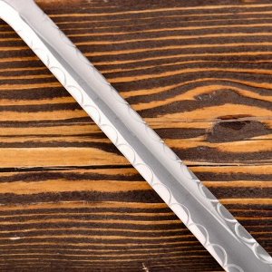 Поварешка для казана узбекская 42см, диаметр 12см с деревянной ручкой