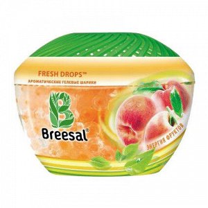 BREESAL Ароматич гелевые шарики Aroma Drops Энергия фруктов  (12)