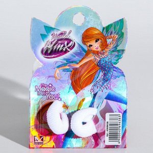 Набор резинок, белый бант, 2 шт "Блум", WINX