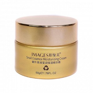 Images, Крем для лица с муцином улитки Snail Essence Moisturizing Cream, 50 г