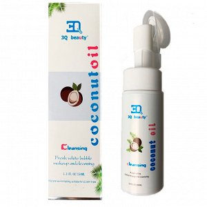 3Q BEAUTY, Пенка для умывания с щеточкой Coconut Oil Massage Bubble, 150 мл