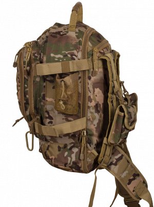 Рюкзак снайпера 3-Day Expandable Backpack 08002A OCP (40-60 л) - Наружный накладной карман с молнией и быстрым доступом можно использовать для хранения и переноски дождевика, аварийно-спасательного од