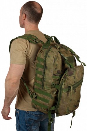 Рейдовый рюкзак полевой камуфляж Росгвардии "Мох" (15-20 л) - качество от российского производителя, расцветка идеальная для охотников и рыбаков (CH-070) №35