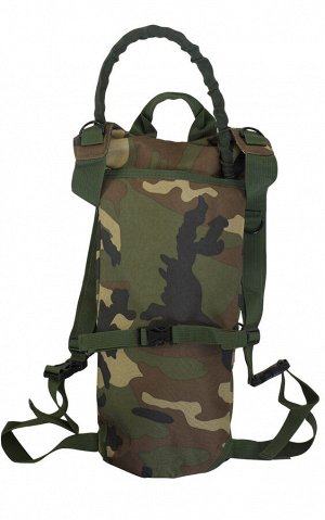 Камуфляжный рюкзак Woodland для похода с гидропаком - Компактный и незаменимый предмет для любого похода на труднодоступной местности, длительной охоты, рыбалки, армейской службы в полях. Носимого объ