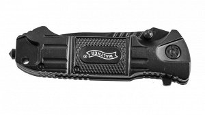 Нож Walther Black Tac Lock Knife 440SS (Только в этом месяце - отличные брендовые ножи из фабричной поставки по себестоимости. Специальная акция от Военпро!) №519