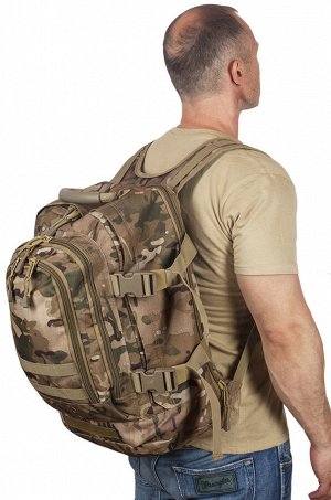 Тактический рюкзак разведчика 3-Day Expandable Backpack 08002B Multicam (40 л) - трехдневный рюкзак, пошитый по заказу ВС с полным функционалом, необходимым военному и выживальщику. Объем "разгоняется