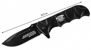 Эксклюзивный складной нож "ВМФ" с уникальной гравировкой. Незаменим как в дальнем походе, так и дома. (I-3) №1197
