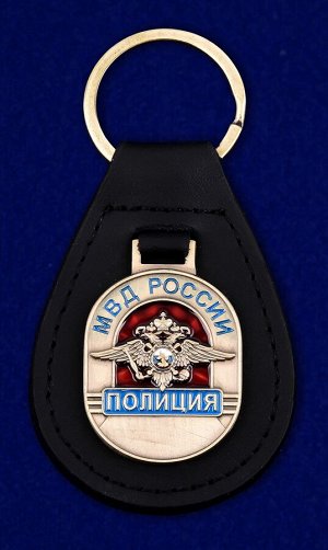 Брелок Брелок с жетоном МВД "Полиция" № 10(327)