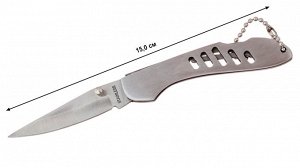 Шкиперский нож на цепочке A2/Alu 150 (Сталь клинка, подходящая для агрессивных сред. Рукоятка - алюминий) № 281