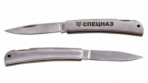 Складной нож Спецназа Росгвардии из стали с гравировкой на рукояти №1015Г