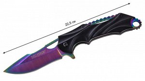Складной нож Tac-Force TF-858RB (США) (Шикарный фолдер с радужным клинком из качественной стали. Экстремально низкая цена по специальной акции для наших покупателей!)№590