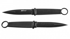Нож с фиксированным клинком Mtech MT-20-02 (Отличный нож с обоюдострым клинком и нескользящей резиновой рукоятью. Прочная и острая сталь. Лучшая в России цена!) №334