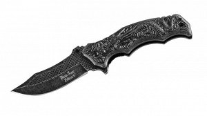 Дизайнерский нож Dark Side Blades Spring Assisted DS-A058 Black (США) (Шикарный американский нож Limited Edition. Полный эксклюзив в нашем магазине!) №1100