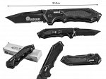 Складной нож танто Boker Plus D036 (Широкие функциональные возможности, сталь отлично держит заточку, отличный серрейтор не для красоты. Поставка из фабричного резерва, в продаже только на этот месяц