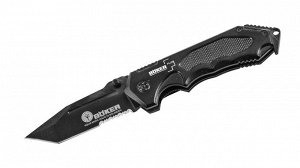 Складной нож танто Boker Plus D036 (Широкие функциональные возможности, сталь отлично держит заточку, отличный серрейтор не для красоты. Поставка из фабричного резерва, в продаже только на этот месяц