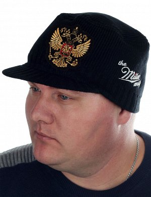 Утепленная кепка немка Miller Way с вышитым гербом РФ - удобная мужская модель, которая переходит из сезона в сезон. Заказывай прямо сейчас, пока есть твой размер