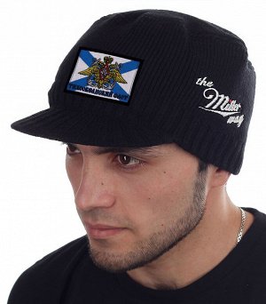 Теплая мужская кепка-шапка Miller Way с вышивкой ТОФ ВМФ России - торопитесь! Количество товара ограничено!