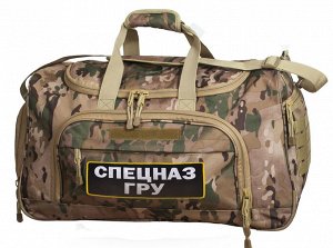 Тактическая сумка Спецназа ГРУ – современный камуфляж и специальная пропитка, защищающая материал от намокания и выгорания №8