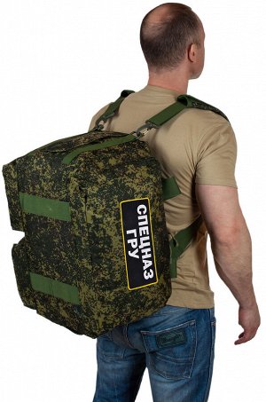 Армейский трансформер – крепкая сумка-рюкзак Спецназ ГРУ - и военному, и туристу, и участнику пейнтбольно-страйкбольных сражений