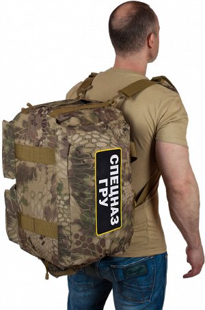 Армейская тактическая сумка Спецназа ГРУ – удобный конструктив креплений и замков. Правильный объем! Смысл тягать пустую сумку?