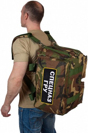 «Умная» снаряга ГРУ – военная камуфляжная сумка в модульном дизайне. «Превращается» в рюкзак и вмещает кучу всего