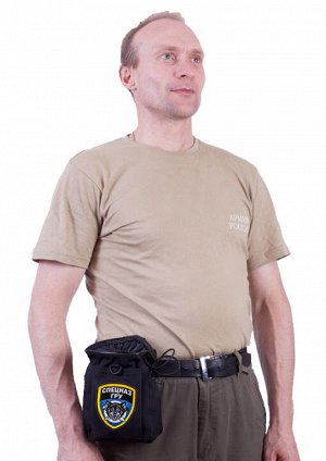 Чехол для фляжки спецназовца ГРУ – продуманная система креплений исключает риск выпадения фляги из подсумка №24