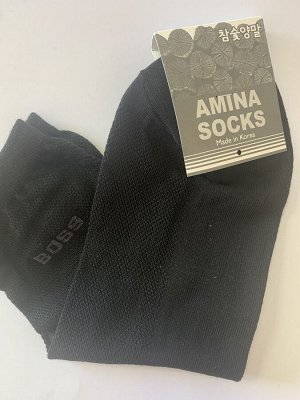 Amina Sox Носки длинные мужские BOSS, черный 1 шт (р.40-45)