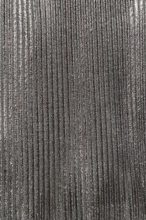 Юбка 3510 Цвет - серебряный / чёрный. Ткань - плательная тонкая плиссе / масло. Состав - 65% вискоза, 30% полиэстер, 5% эластан.  Легкая нарядная юбка со сборкой по талии и на внешней декоративной рез