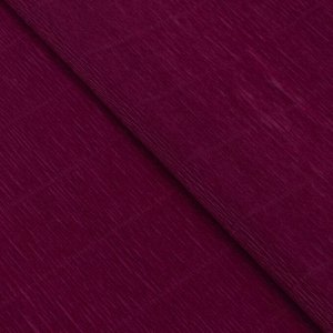 Бумага для упаковок и поделок, Cartotecnica Rossi, гофрированная, красная, бордовая, однотонная, двусторонняя, рулон 1шт., 0,5 х 2,5 м