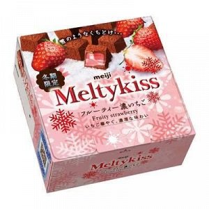 Шоколад Meiji Melty Kiss "Насыщенная клубника",56g