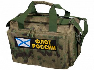 Армейская сумка-баул с нашивкой Флот России - оптимальный дизайн, камуфляж MultiCam A-TACS FG, то что нужно!!!