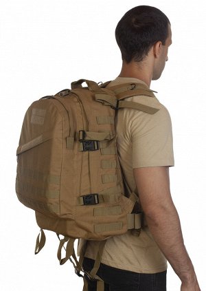 Мужской удобный рюкзак для путешествий (30 л) (CH-027) №124 - Невероятно прочная и легкая модель тактического рюкзака с использованием новейших технологий. Отсеки рассчитаны на максимально возможную н