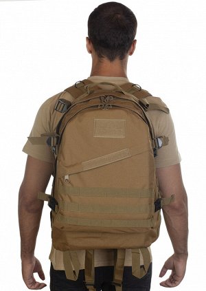 Мужской удобный рюкзак для путешествий (30 л) (CH-027) №124 - Невероятно прочная и легкая модель тактического рюкзака с использованием новейших технологий. Отсеки рассчитаны на максимально возможную н