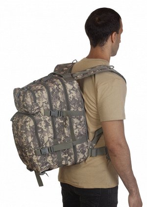 Удобный рюкзак на 25 литров камуфляжа ACU (CH-071) №106- На тыльной стороне мягкая подкладка из ЭВА, покрытая дышащей сеткой, обеспечивающая высокий комфорт использования. Ниже находится закрывающееся