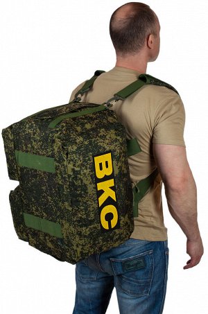 Походная камуфляжная сумка с нашивкой ВКС - лучшее качество, практичность и долговечность, ИДЕАЛЬНЫЙ подарок мужчине!!!