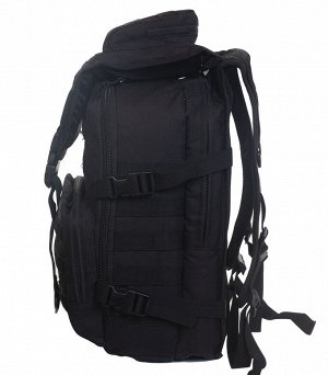 Стильный рюкзак для путешествий (30-35 л) (CH-059) №121- Тактический рюкзак оснащен системой вентиляции благодаря специальным мягким вставкам на спине – обеспечит комфортную носку даже при длительных