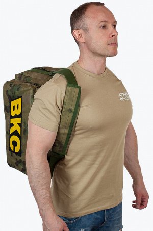 Военная походная сумка с нашивкой ВКС №13 - ТОРОПИТЕСЬ, партия ограничена! Качество на высоте, эргономичный дизайн!