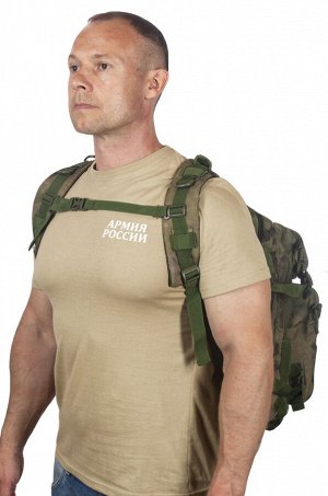 Армейский рюкзак с подсумками полевой камуфляж Росгвардии "Мох" (15-20 л) - подходит как профессиональным военным, так и туристам, охотникам и выживальщикам (CH-068) №41
